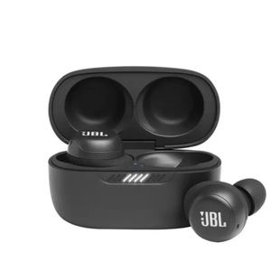 JBL Live Free NC+ TWS - Black Earbuds And Black Charging Case